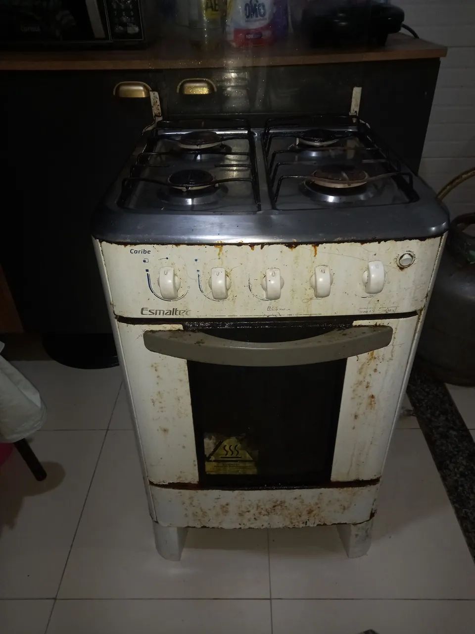 Fogão 4 bocas valor negociável  - Foto 3