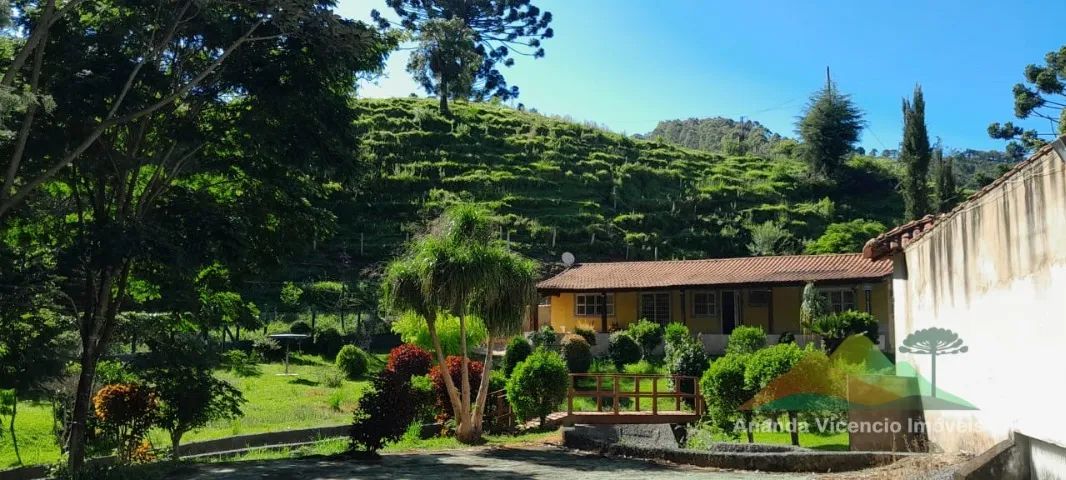 Espetacular chácara com 12.000m² na belíssima Mantiqueira!! Rica em água Delfim Moreira MG - Foto 3