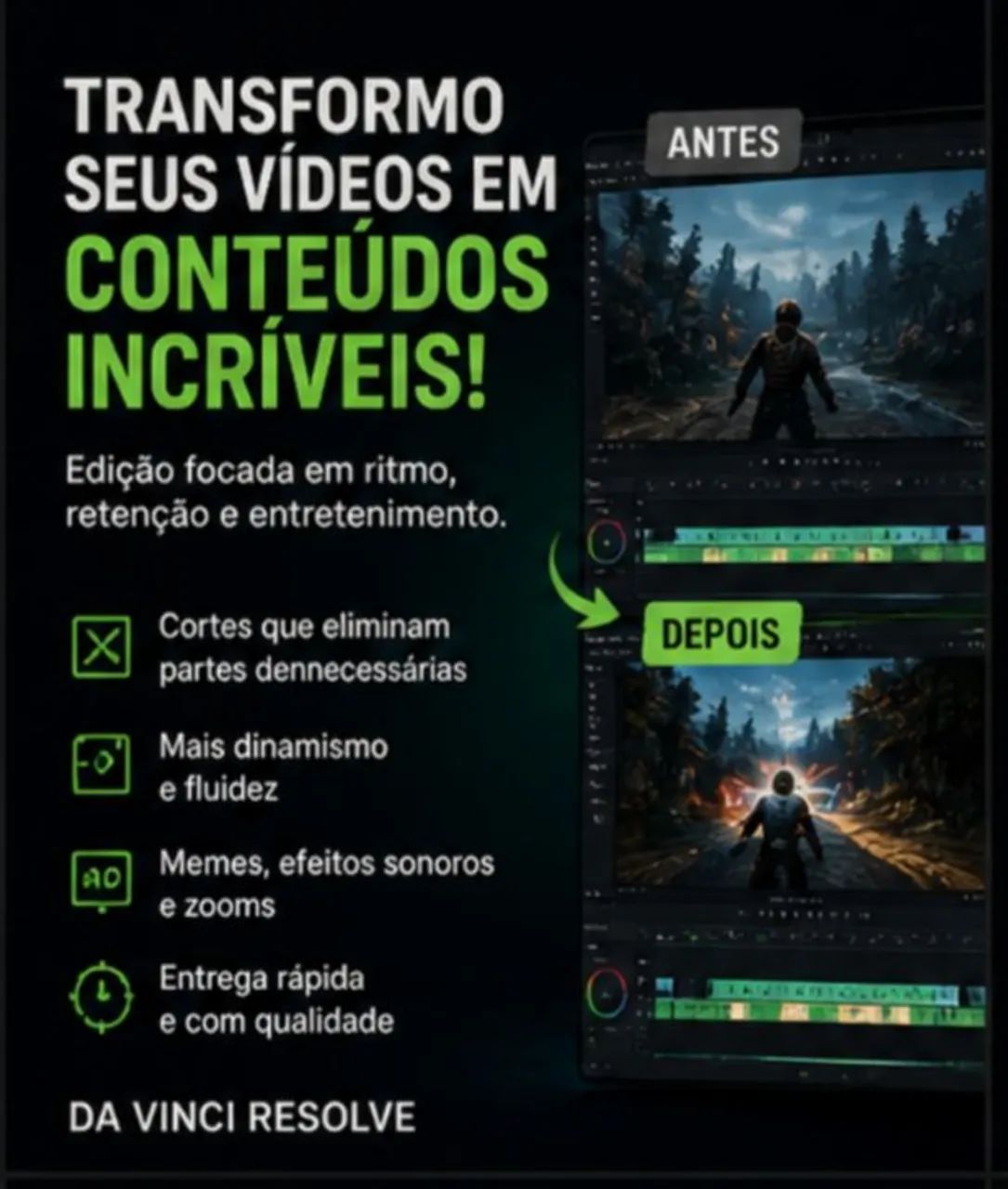 Editor de vídeo Preço acessível DISPONÍVEL  - Foto 2