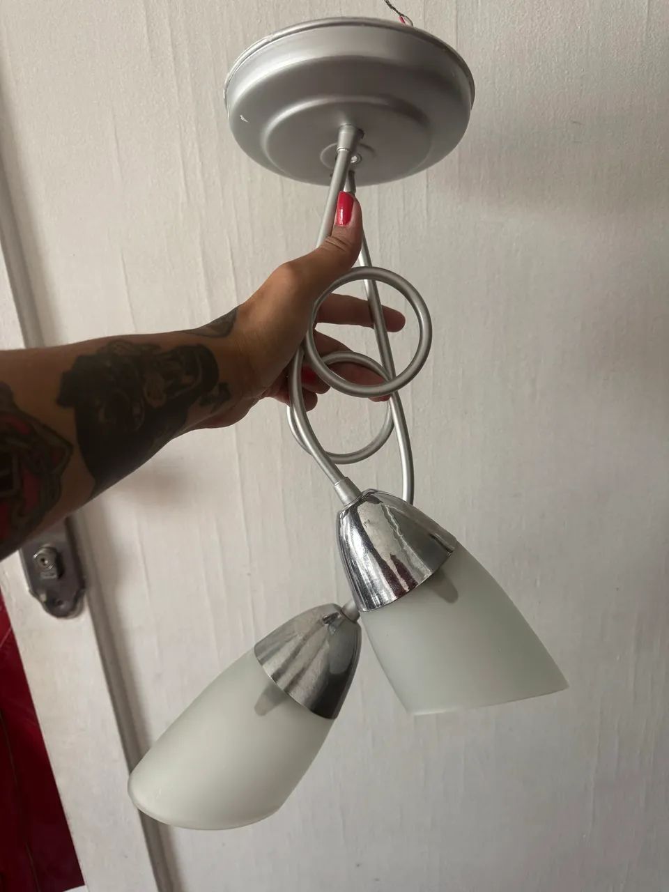 Lustre para duas lâmpadas  - Foto 2
