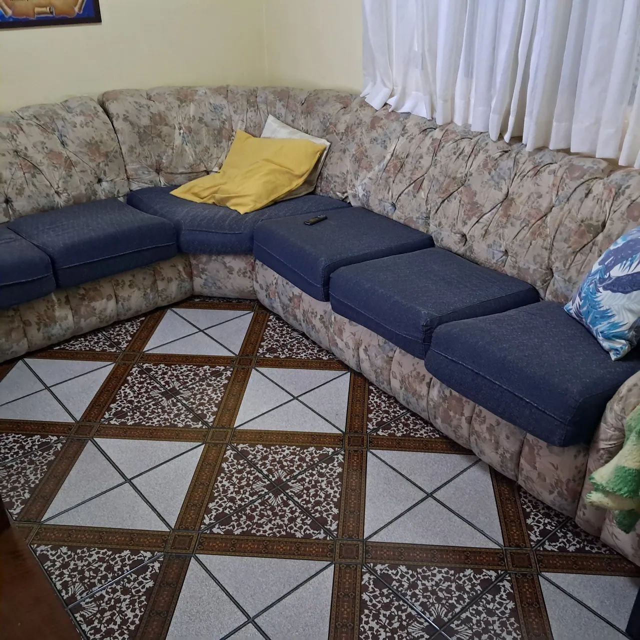 Sofá 6 lugares usado - Foto 3