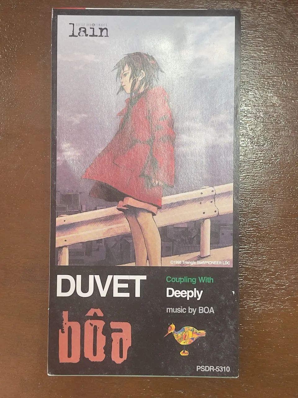 ボア DUVET（デューベイ）／アニメ「lain」主題歌／8cm CD Mini CD 8cm bôa Duvet Original 1998 Serial Experiments Lain Japão