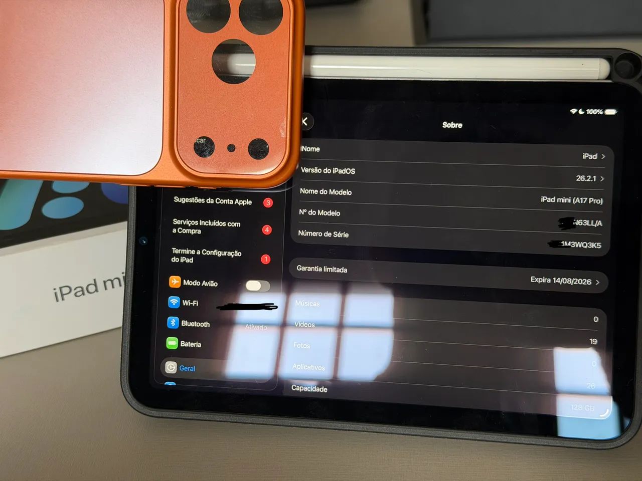 iPad mini (A17 Pro) Wi-Fi 128 gb - Com Garantia Apple  - Foto 6
