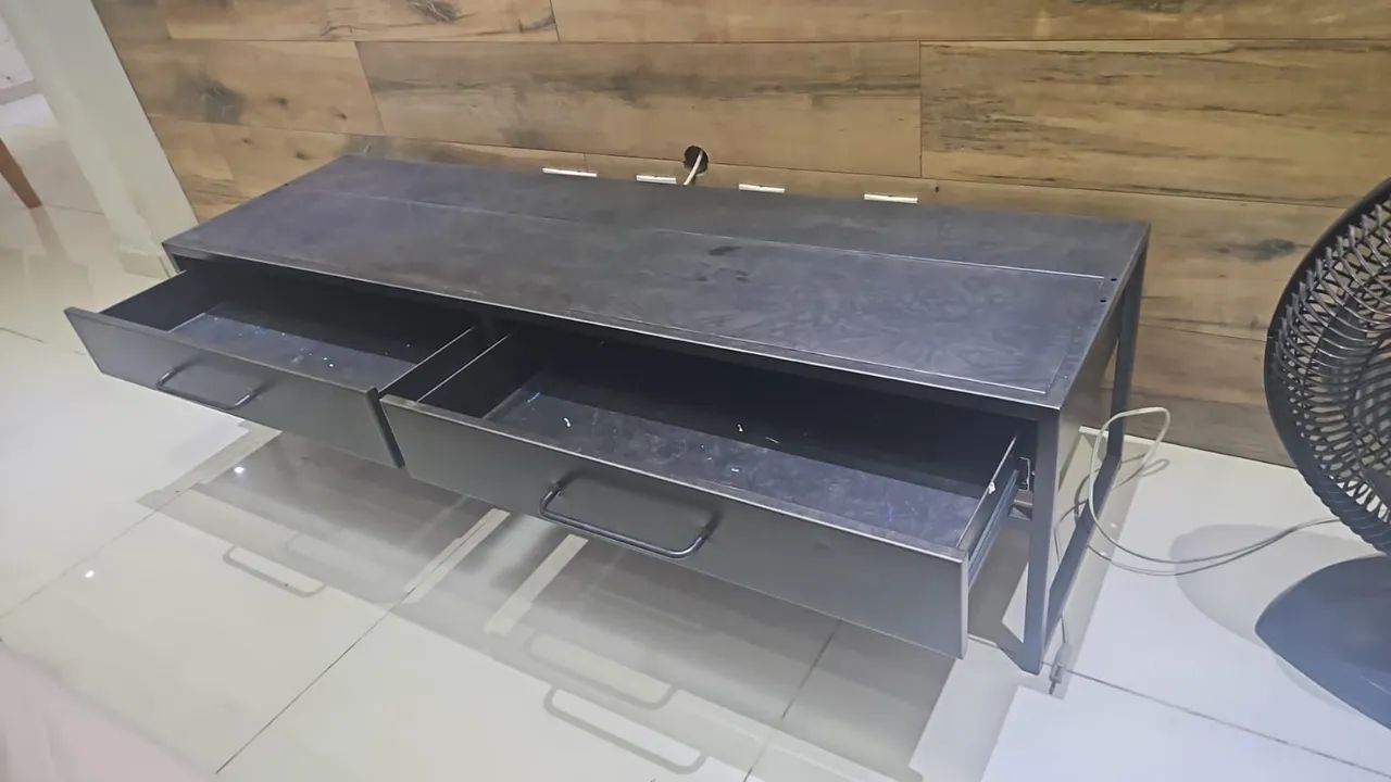 Rack metal 2 Gavetas Tok&stok - Foto 2