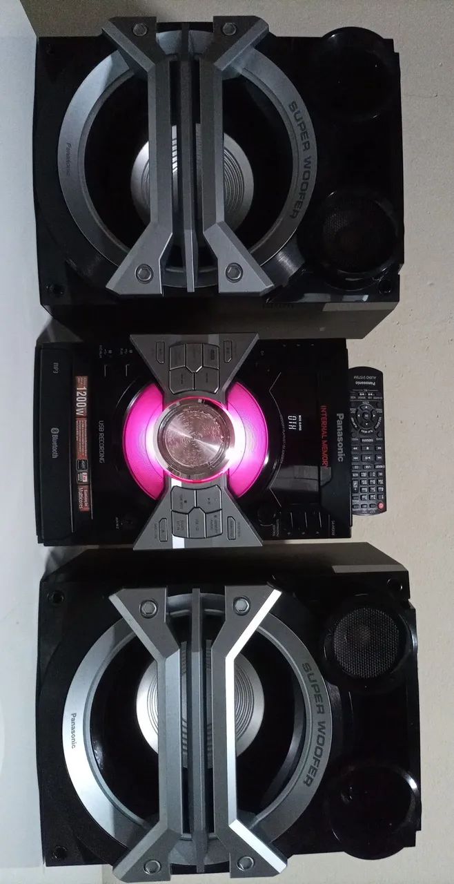 Aparelho de som Panasonic /Bluetooth. *Top de linha - Foto 3