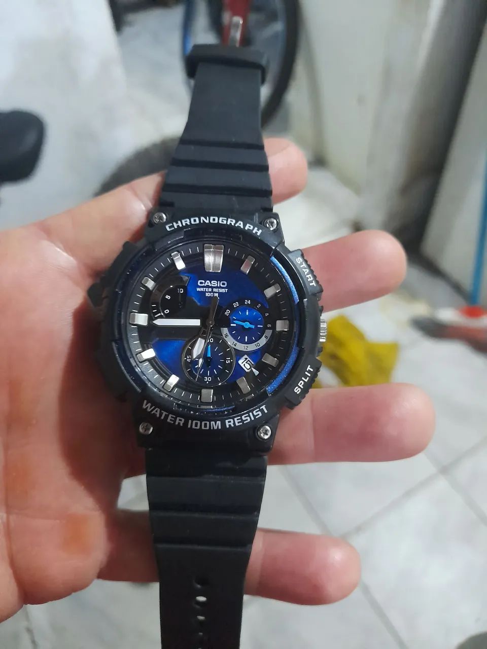 Vendo um relógio casio tempo cronógrafo funcionando perfeitamente 