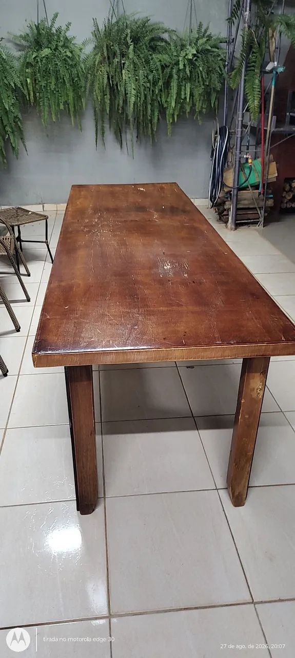 Mesa de madeira  - Foto 3