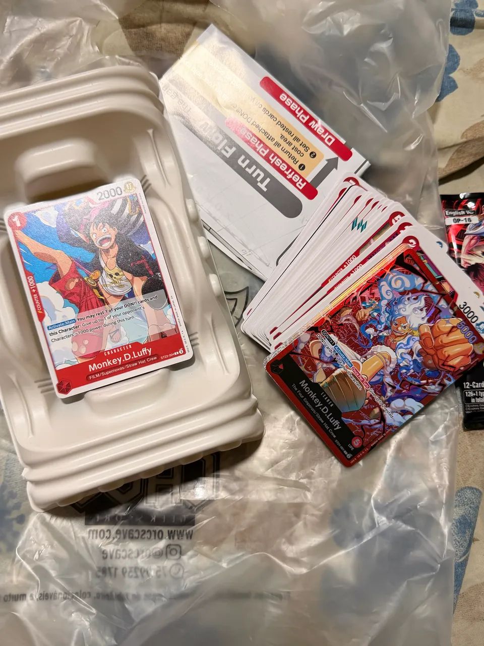 Deck completo One Piece/Luffy - Foto 4