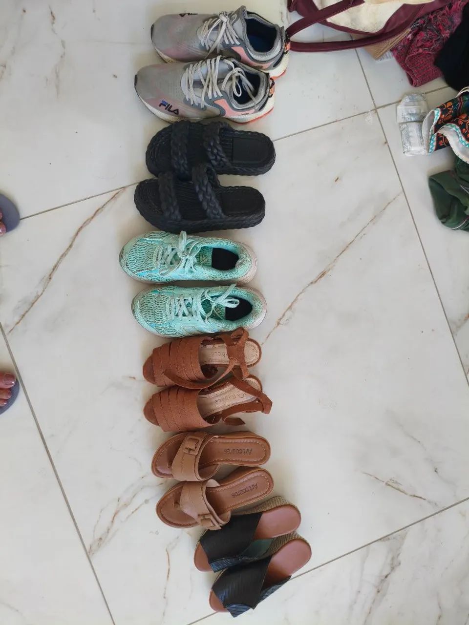 Pares de sapatos