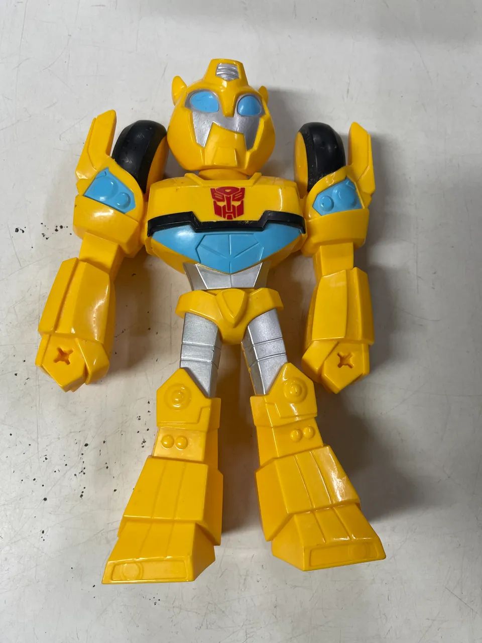 Boneco bumblebee transformers hasbre action figure articulável 