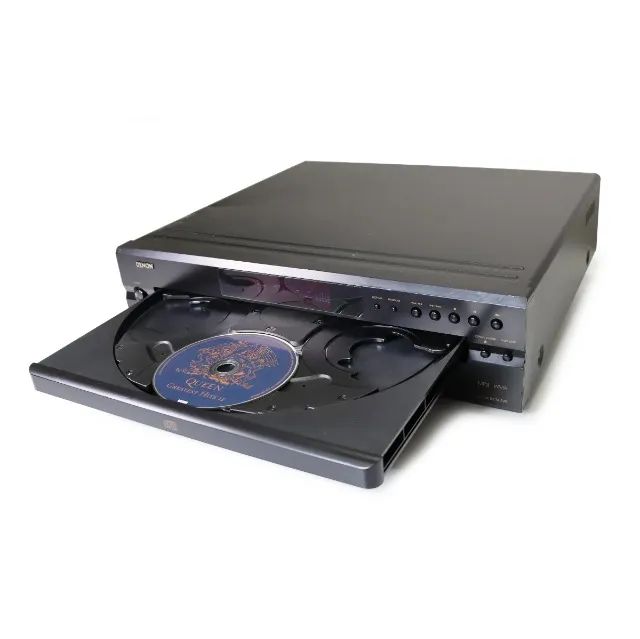 Leitor Reprodutor Cd Player Denon Dcm-290 Carrocel 5 Discos - Foto 5