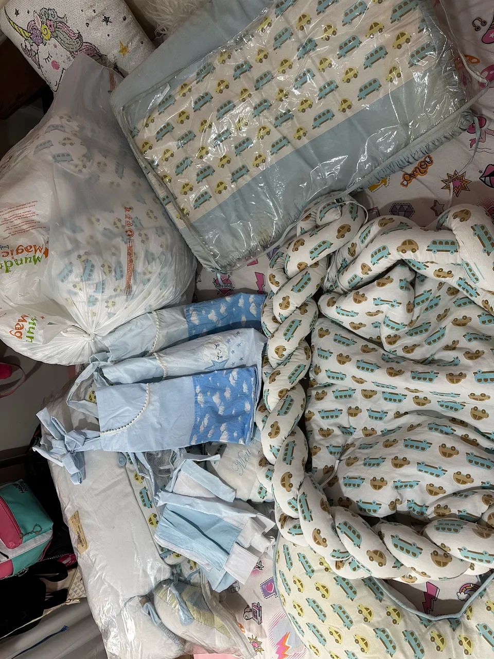 Kit berço, quarto completo menino - Foto 2