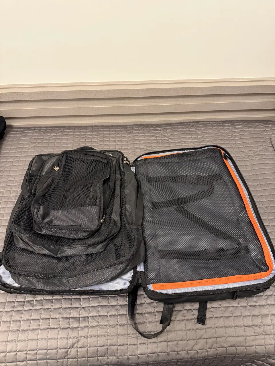 Mochila executiva 51L com três bags extras. - Foto 5