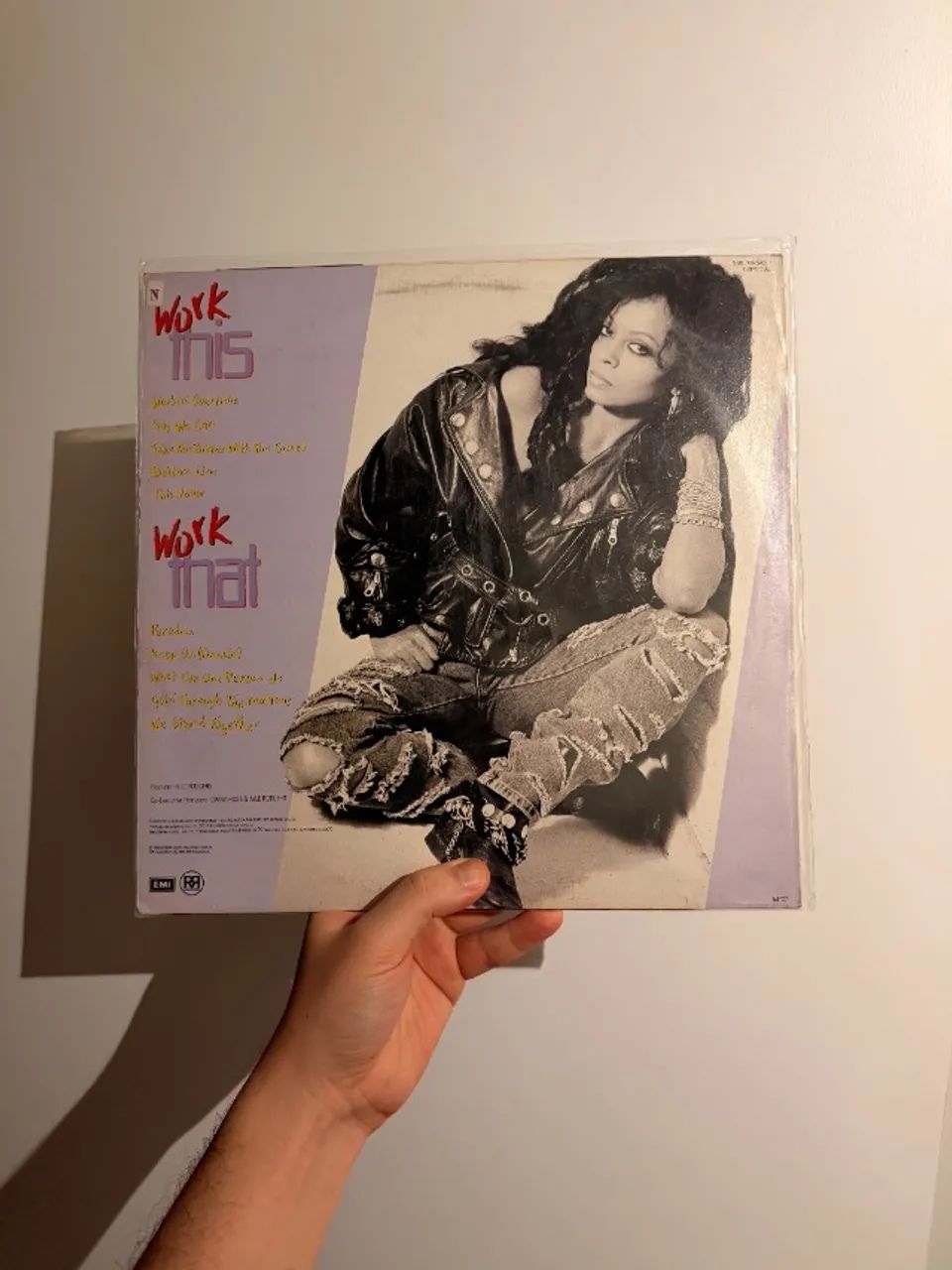 Vinil Dianna Ross - Workin Overtime (usado) - Foto 2