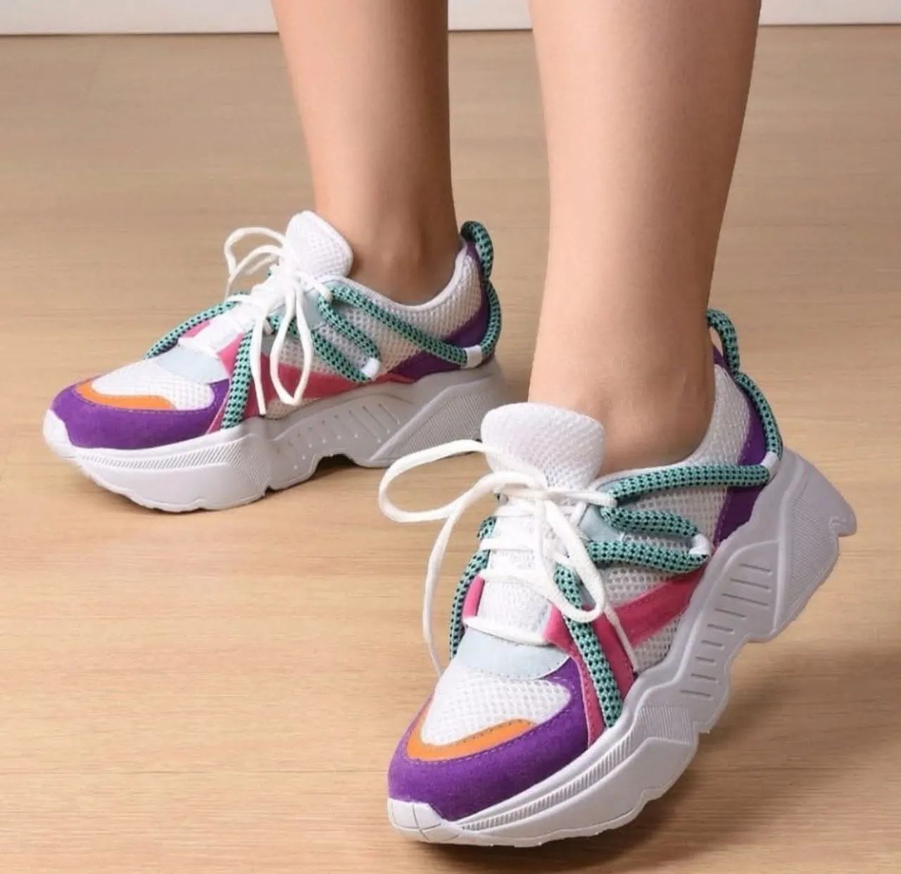 Tênis Feminino Snacker Colors - Foto 2
