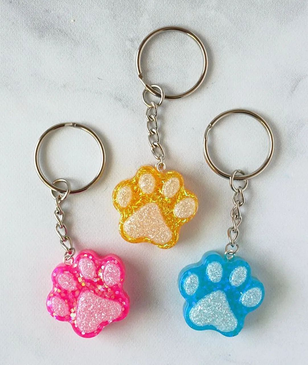 Chaveiro pelinhos de pet patinha - Foto 6