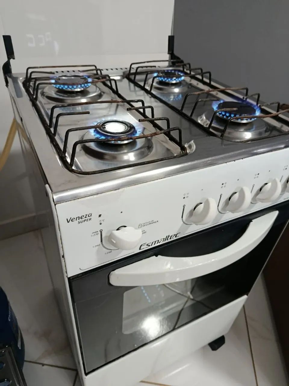 Fogao esmaltec acedimento automatico funciona perfeitamente - Foto 2