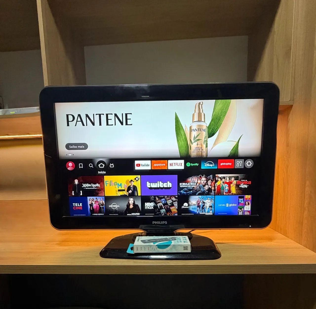 Tv 32 Philips com Fire Stick smart tv 