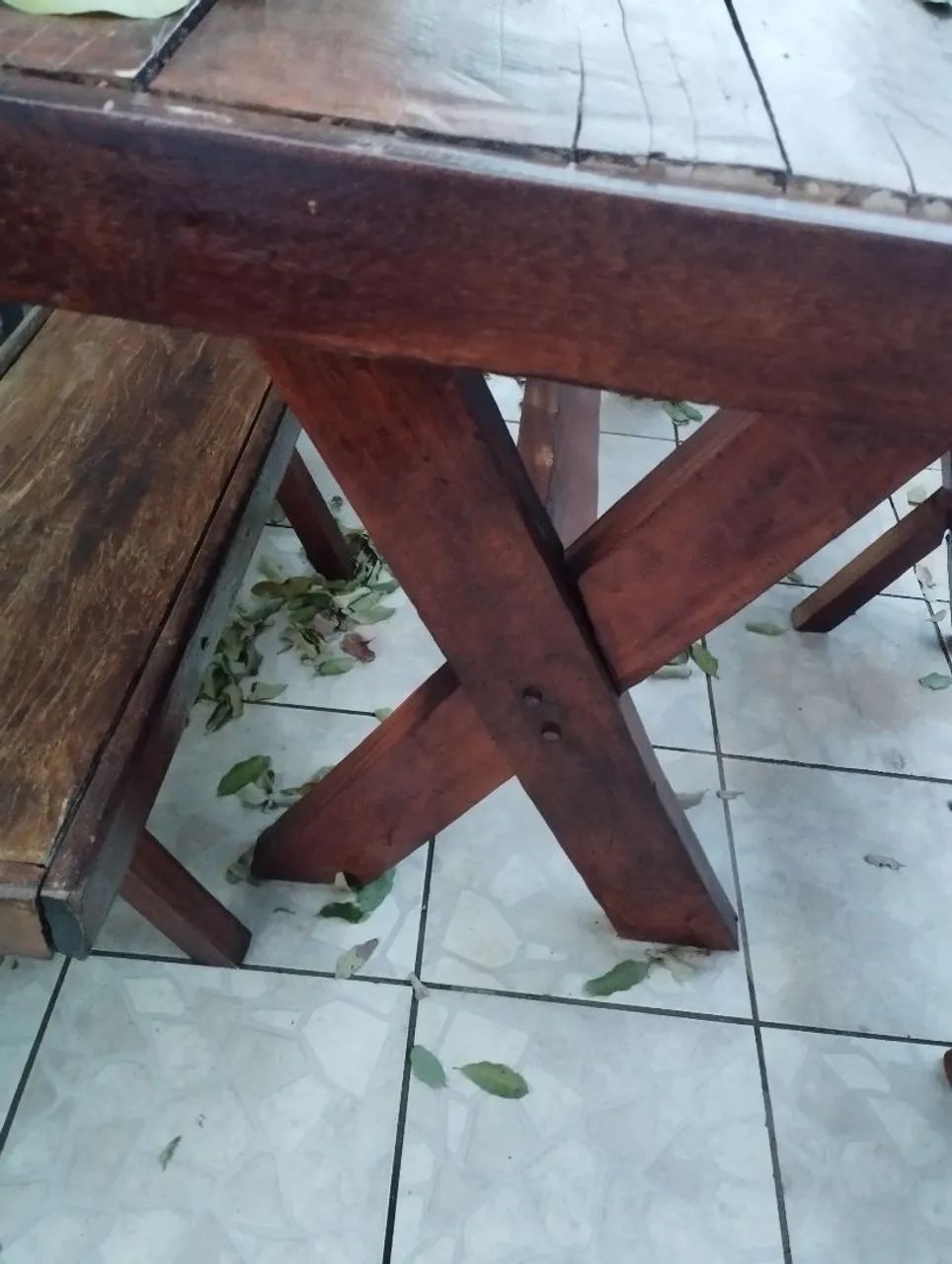 Mesa de madeira  - Foto 3
