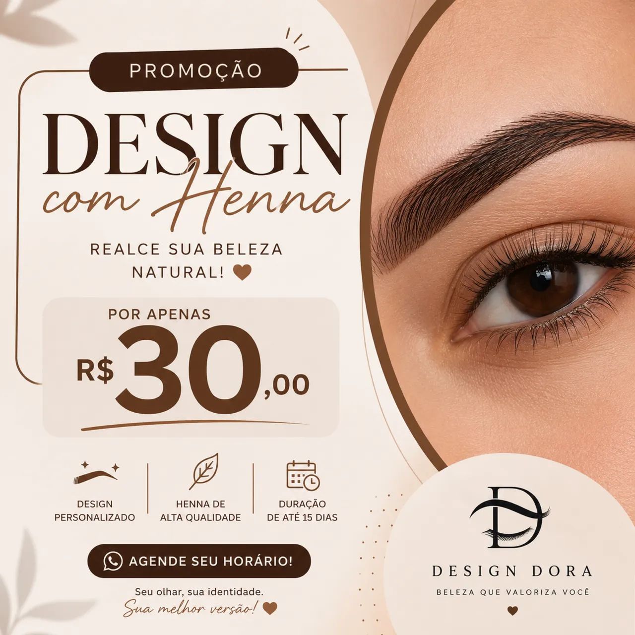 Unha postiça + extensão de cílios + sobrancelha ? - Foto 4