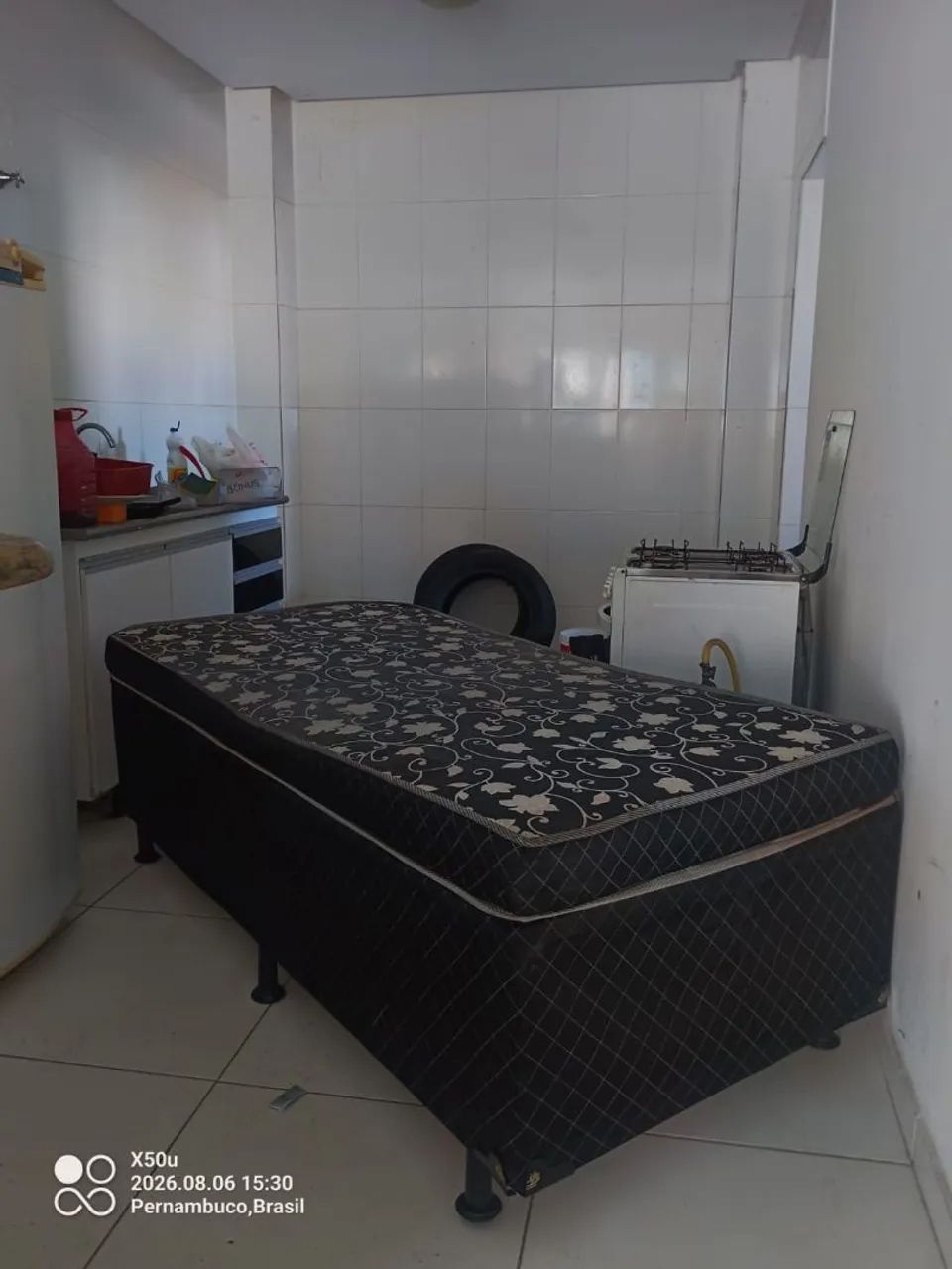 Cama box + colchão 199,90