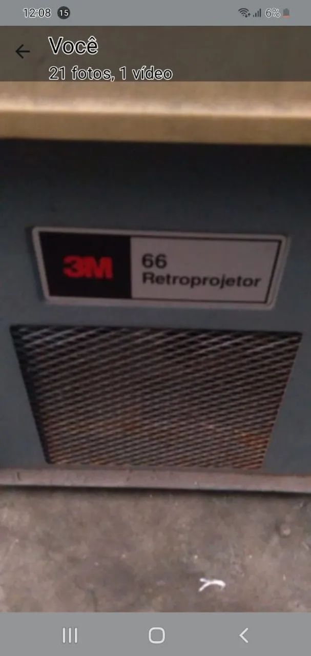 Retro projetor