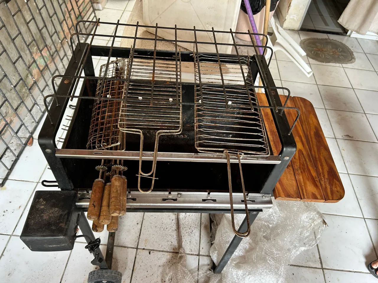 Churrasqueira giratória  - Foto 3