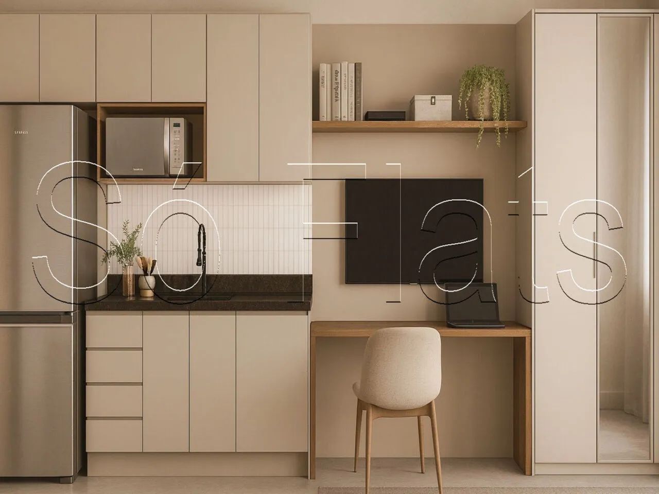 Studio Do It Pinheiros, apto disponível para venda com 24m² e 1 dormitório - Foto 3