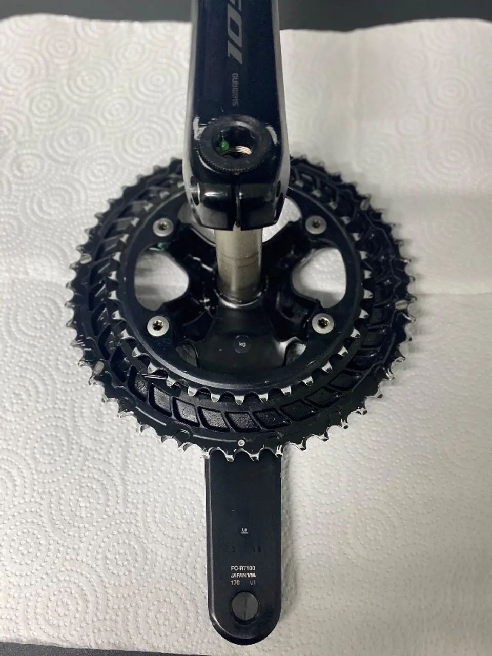 Pedivela shimano 105 170mm 12v - Foto 5