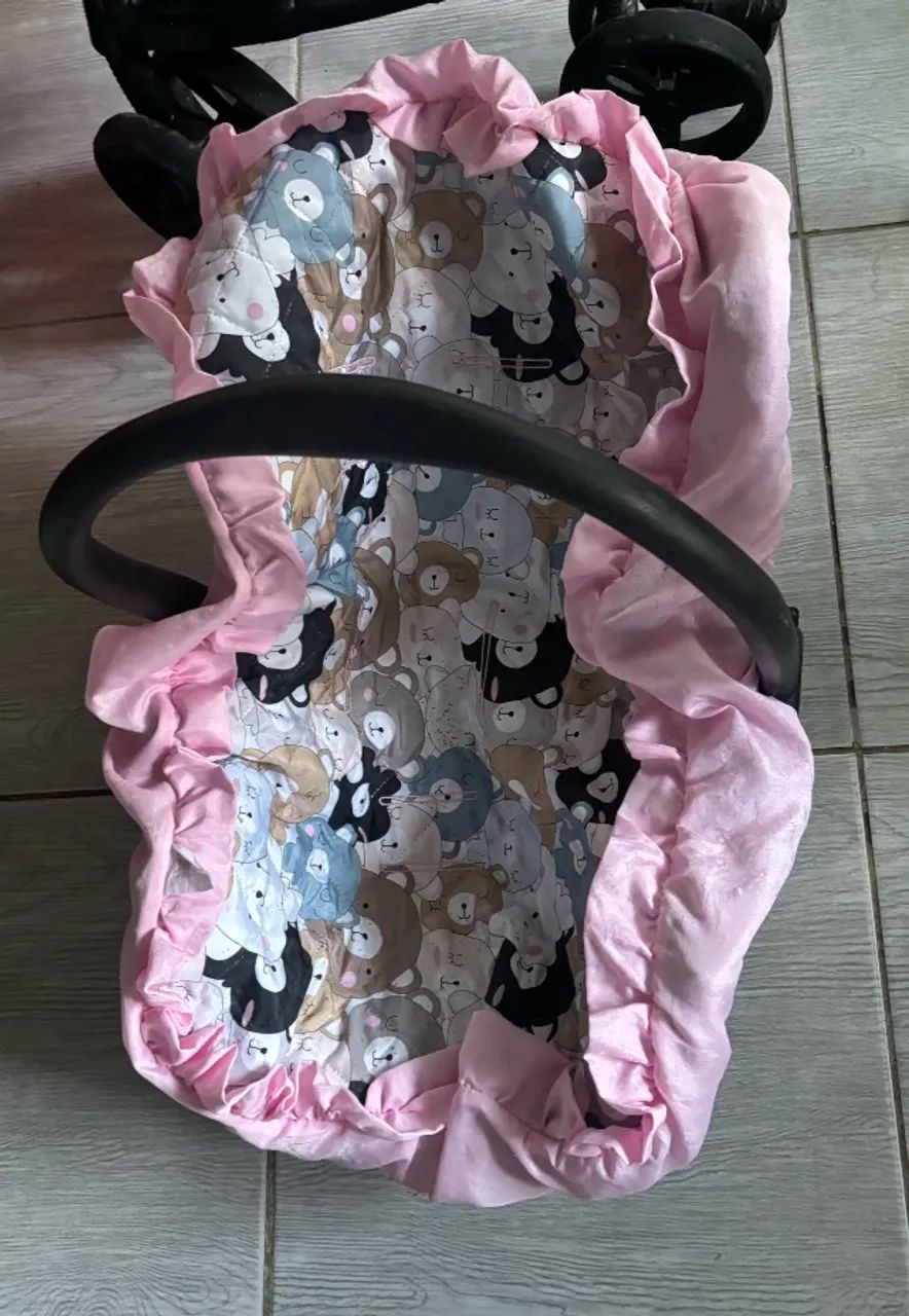 Anda já, bebê conforto e um canguru feminino - Foto 5