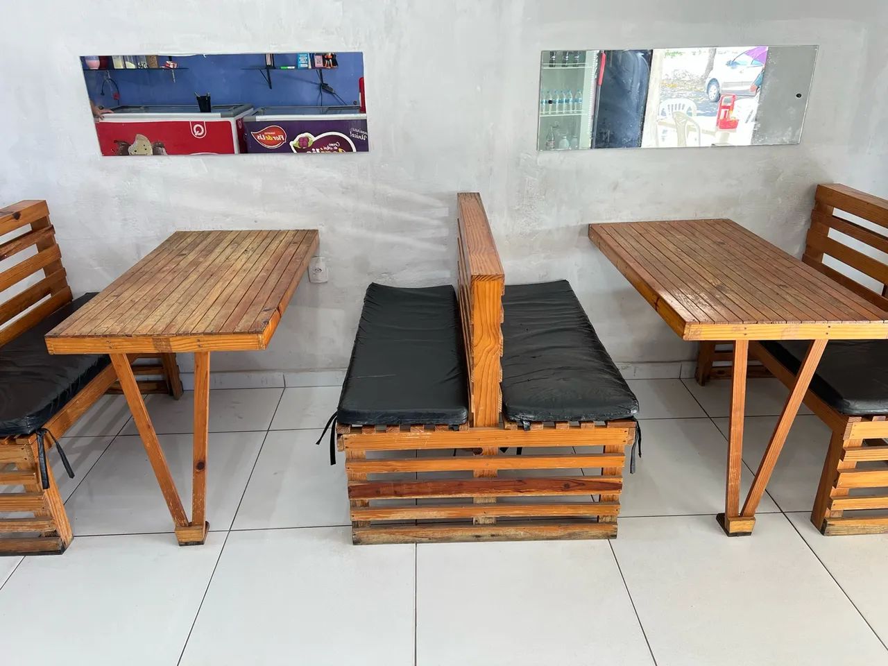 Conjunto Mesa de Pallet - Foto 3