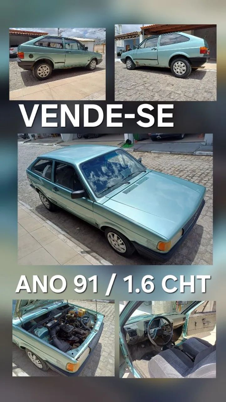 Volkswagen Gol Gol CLi / CL/ Copa/ Stones 1.6 1991