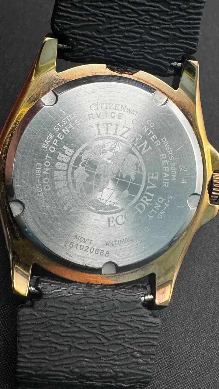 relógio citizen promaster diver 200m eco-drive - Acessórios