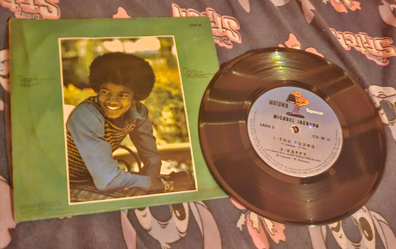Compacto Vinil Michael Jackson 'Music and Me' - Foto 2