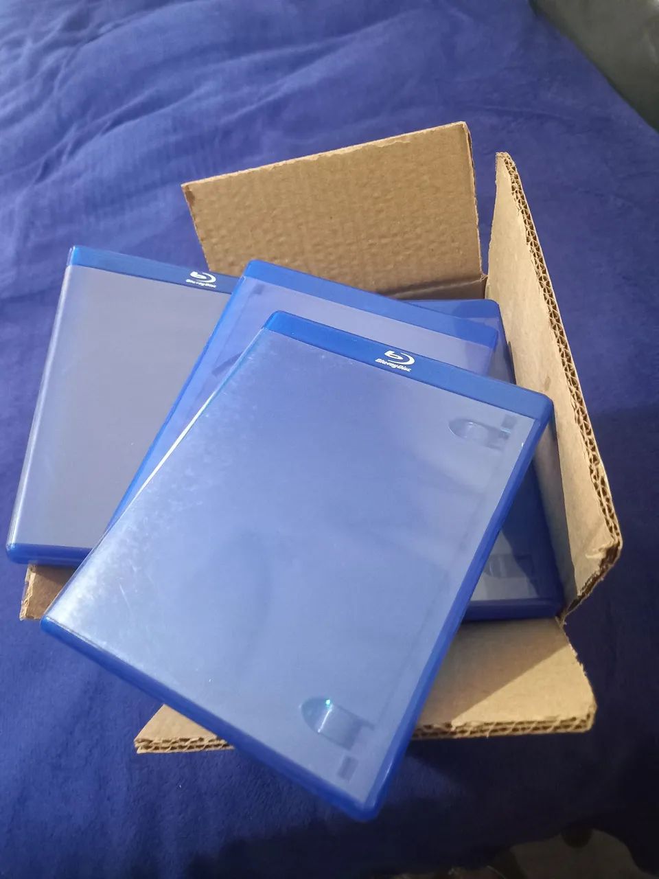 20 estojos  elite para blu ray