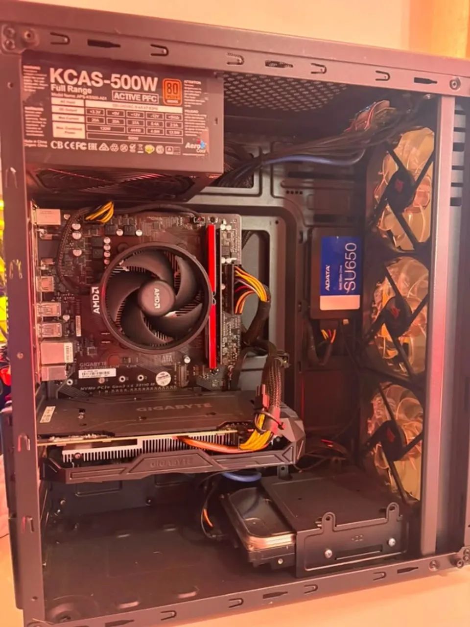 Pc Gamer Ryzen - Aceito Cartão - Foto 3