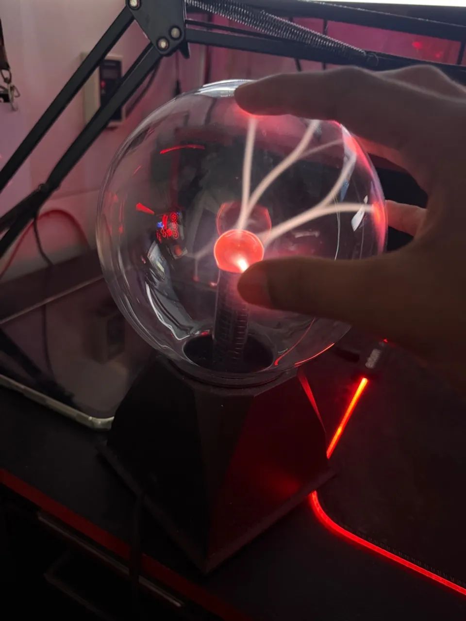 luminária globo de plasma - Foto 2