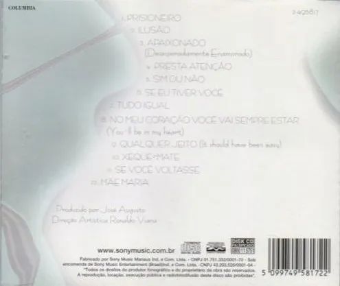 Raro - Jose Augusto - Prisioneiro CD Original colecionador - Foto 2
