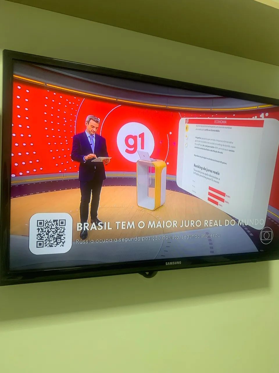 Tv 32 polegadas com controle e antena digital  - Foto 3
