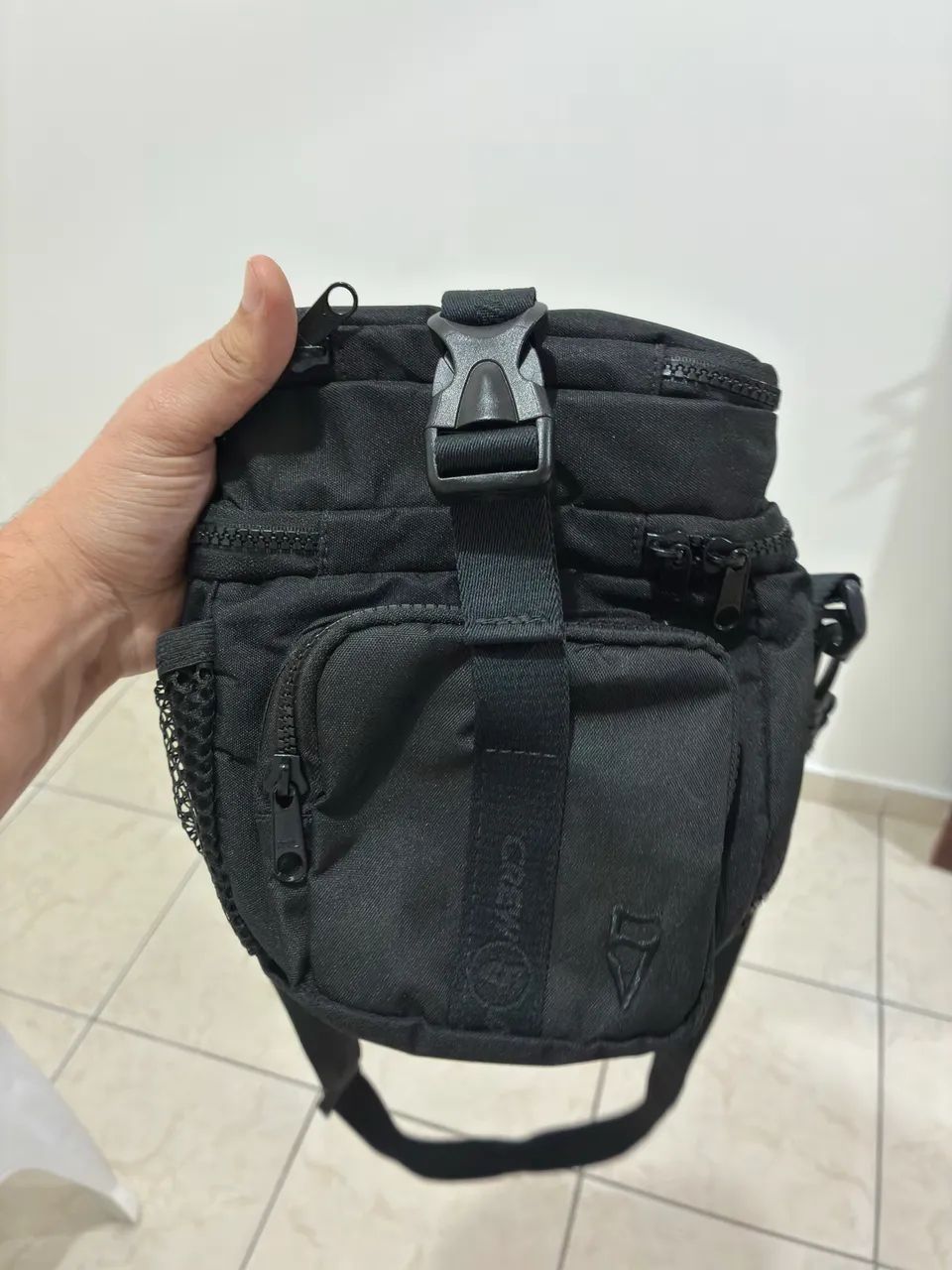 Shoulder Bag Crewativa Lab SMKT Black - Foto 3
