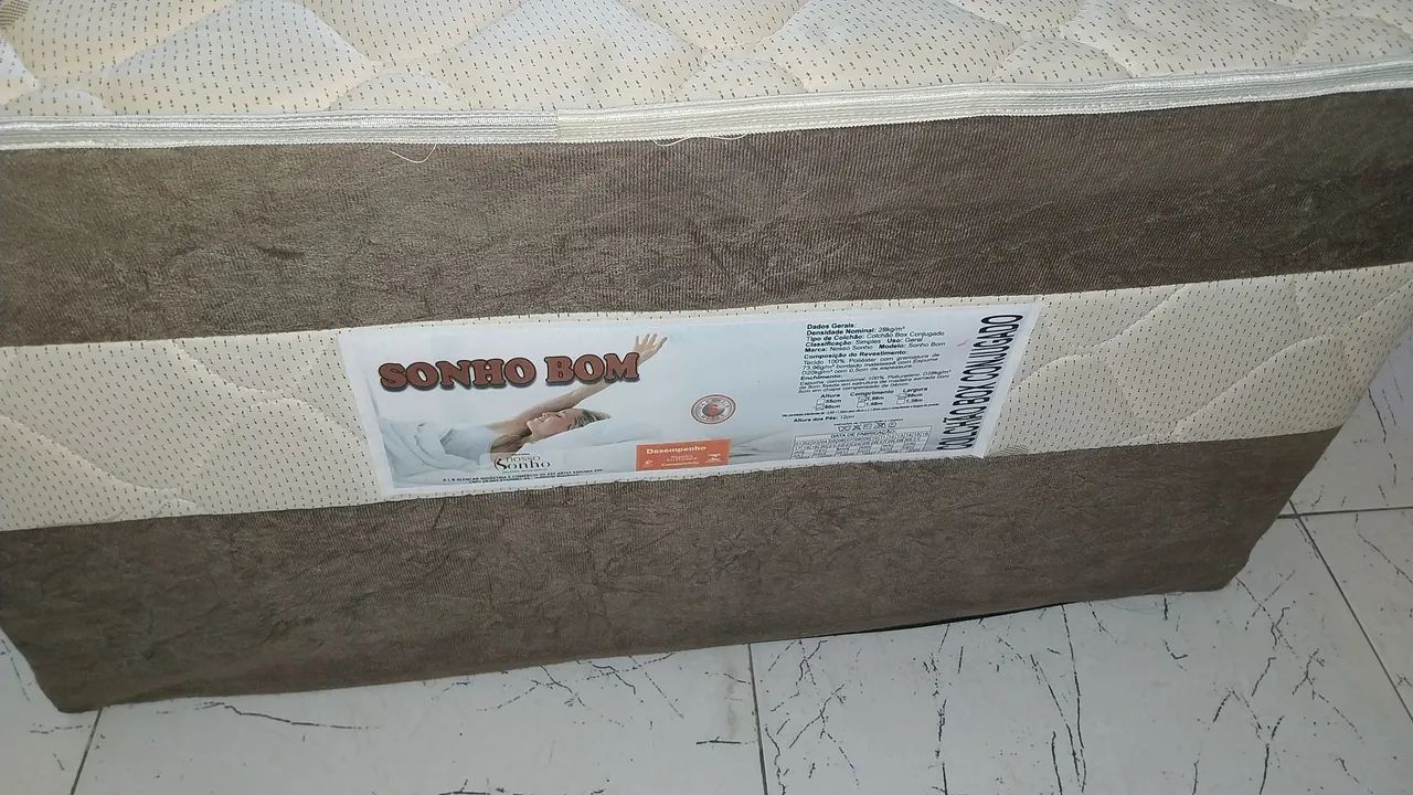 VENDO CAMA BOX SOLTEIRO 
