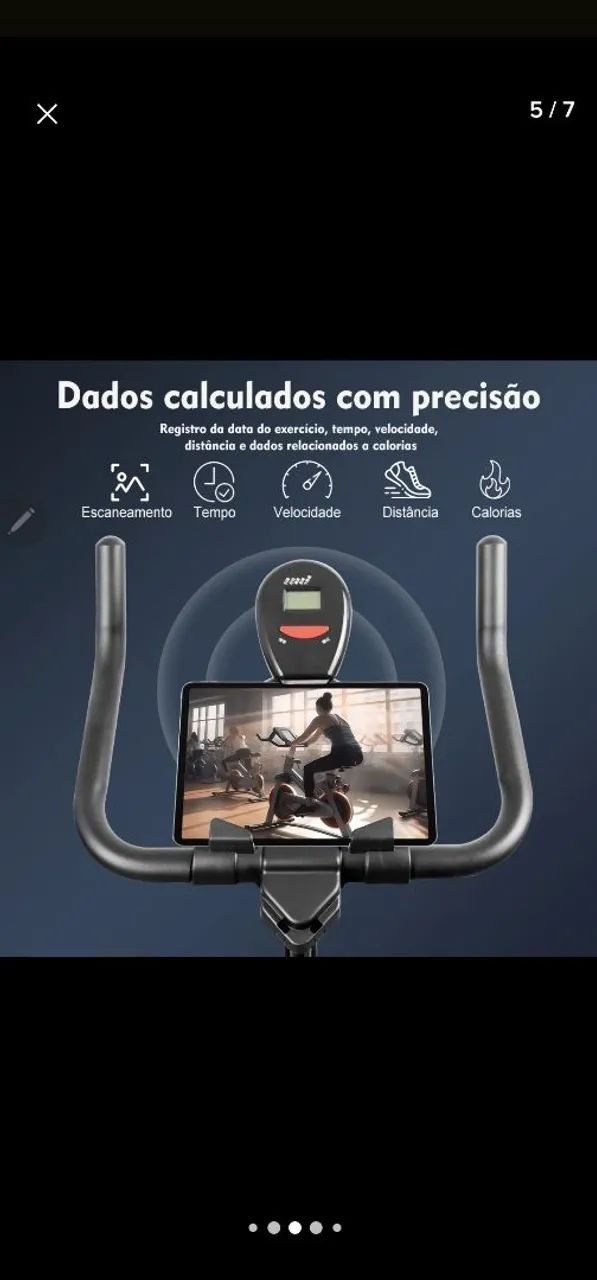 Bicicleta spinning ergometrica emagrecer academia promoção  - Foto 5