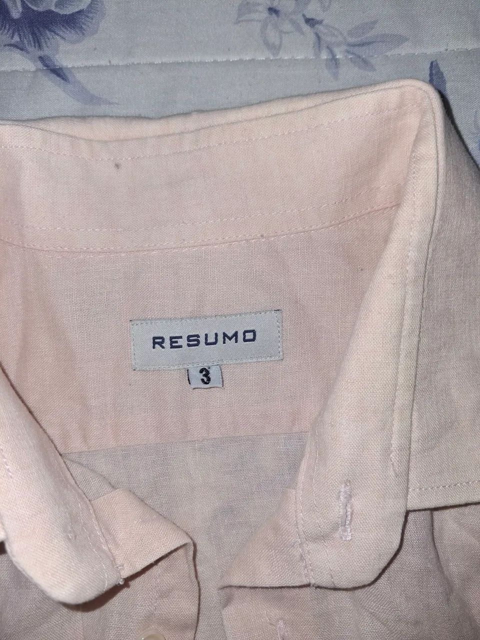 Camisa de linho resumo 3