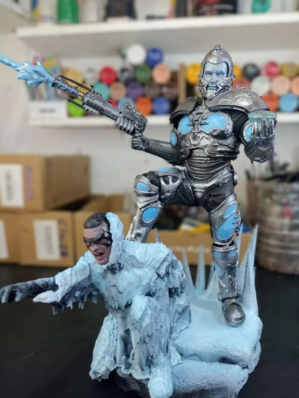 ESCULTURA 3D - MR. FREEZE - Foto 4
