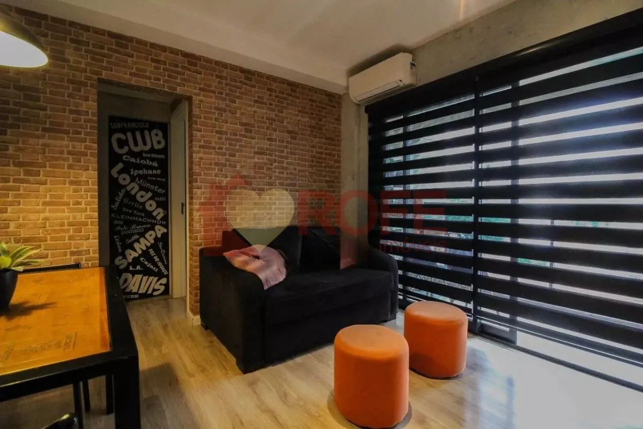 Apartamento à venda com 35m², 1 quarto e 1 vaga, Vila Olimpia, SP.
