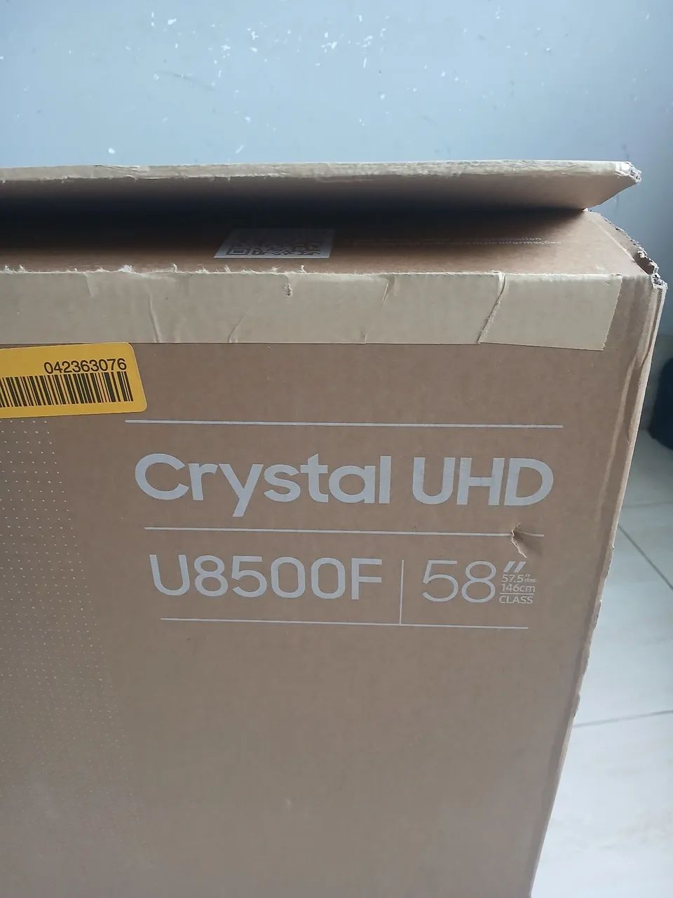 Caixa de papelao para tv de 58 polegadas  - Foto 5