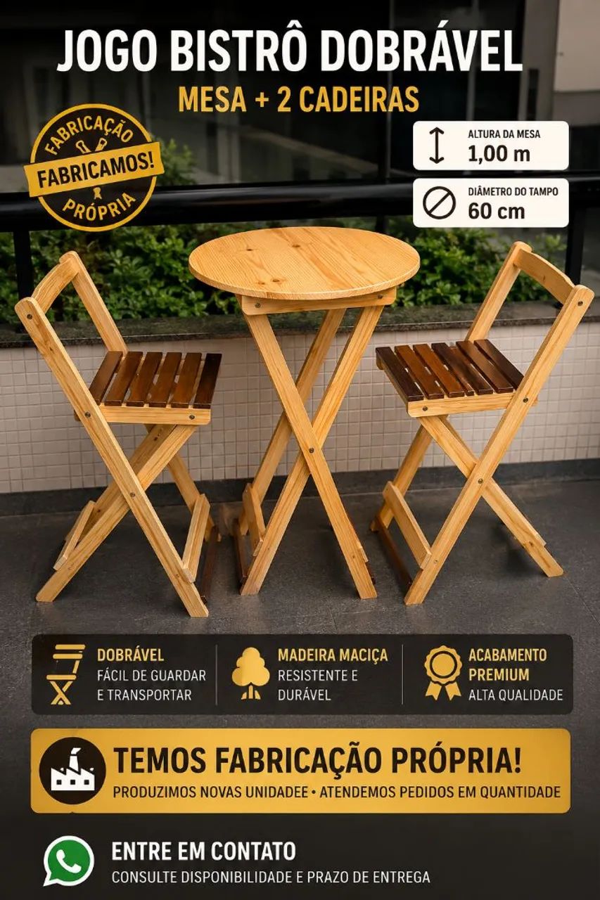 Mesa bistrô 