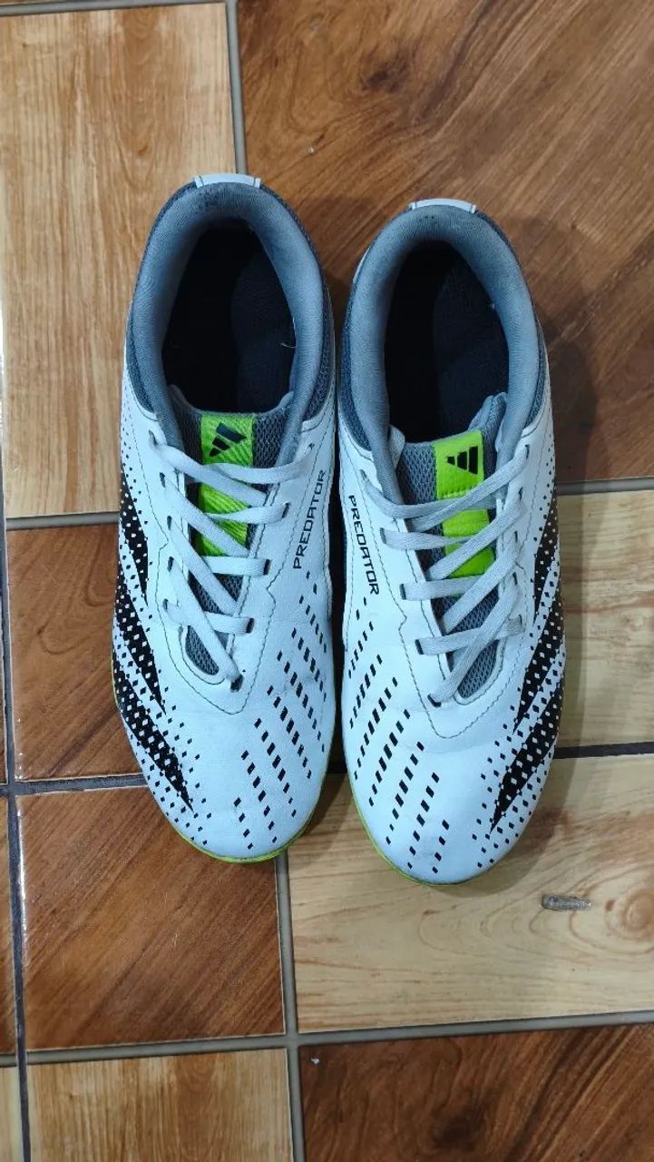 Chuteira Adidas Predator Futsal Original Tam. 39 - Pouco Usada