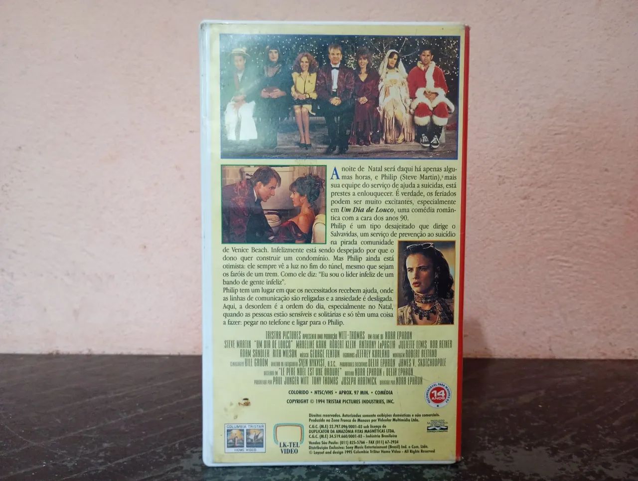 Vhs filme Um dia Louco - legendado (comédia)  - Foto 4