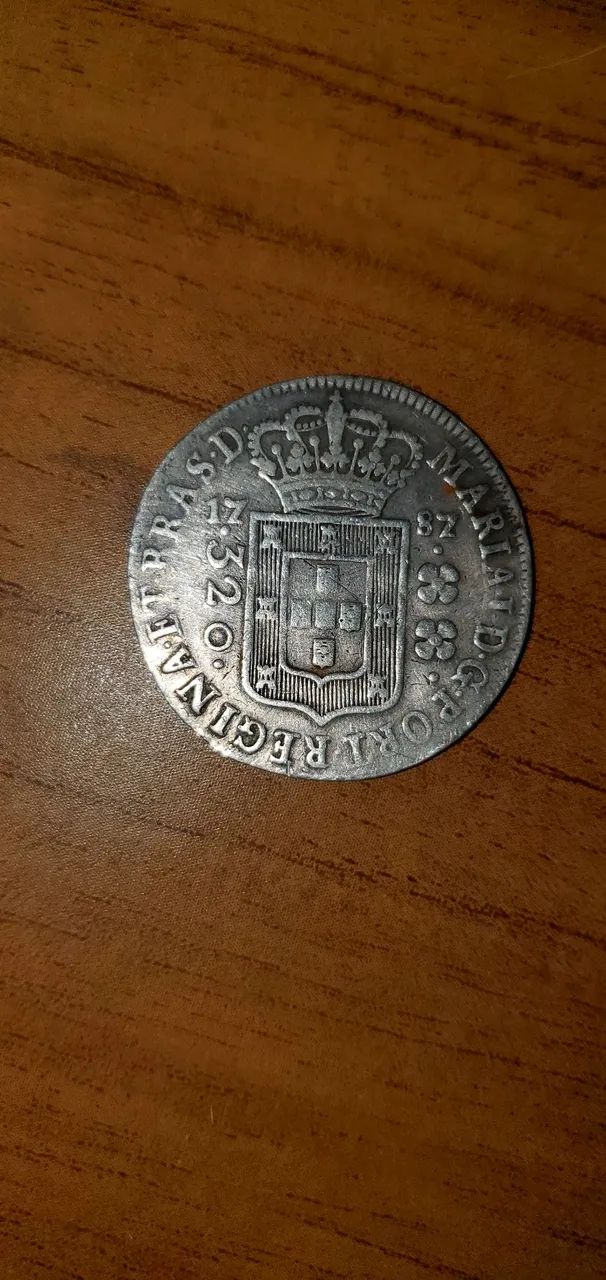 Moeda de 320 réis  - Foto 2